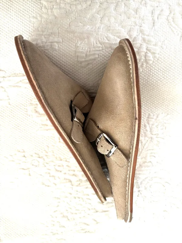 Free people clog mules suede sz EU3 7 US sz 7 - Image 2