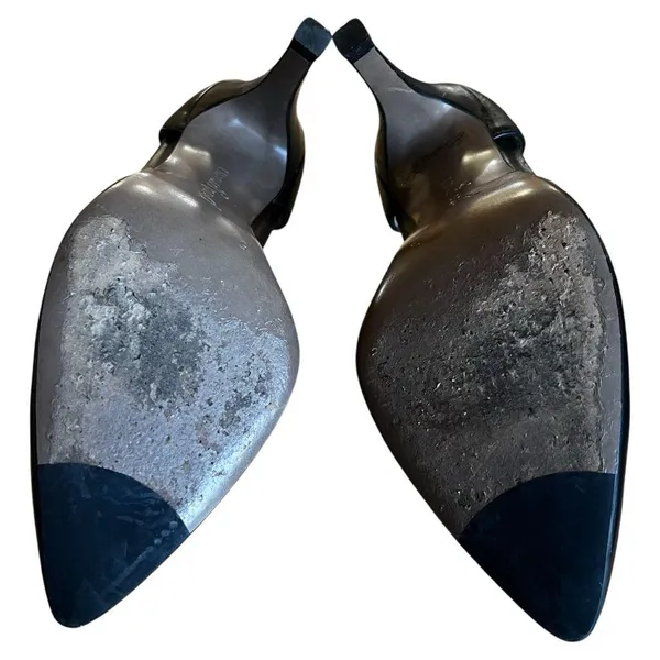 Paul Green Black Leather Pumps - Image 7