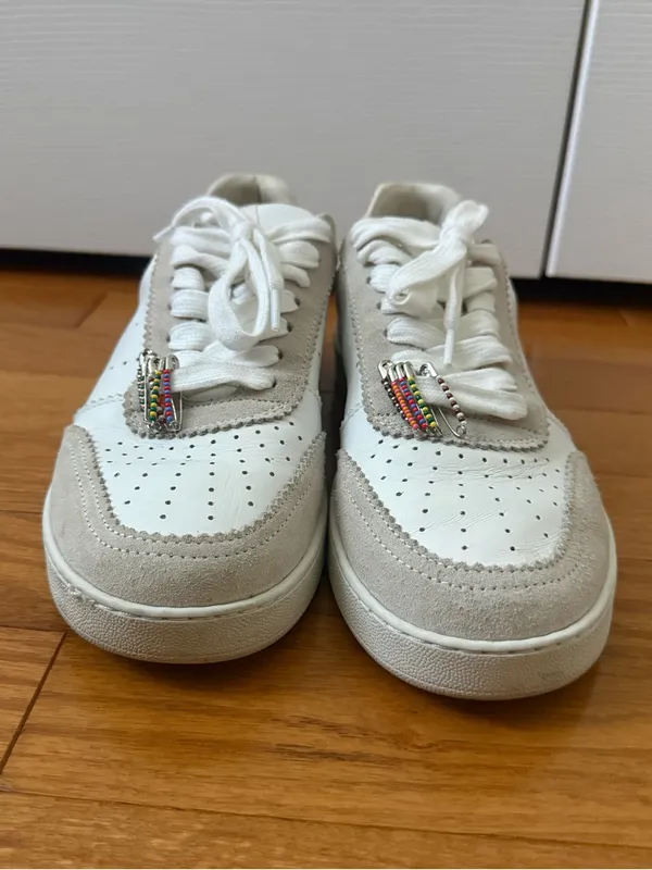 Loeffler Randall Keeley Sneakers in White - Image 6