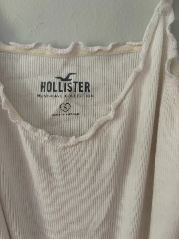 Hollister Tank Top White - Image 3
