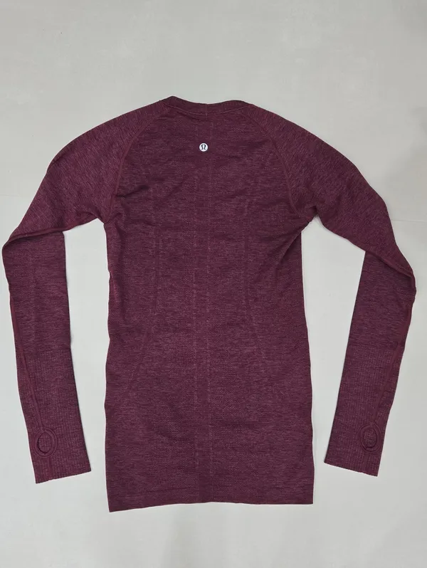 Lululemon Athletica Swiftly Tech Long-Sleeve Shirt 2.0 Size 6 - Image 3