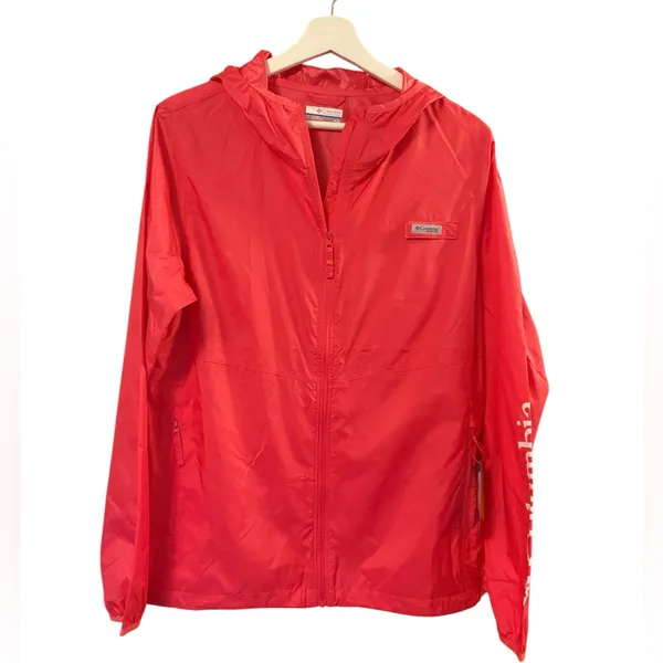 Columbia PFG Morning View Windbreaker Rain Jacket Size Medium New With Tags - Image 2