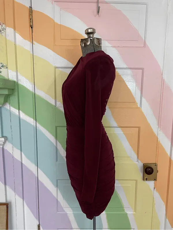 House of CB Lucinda Cutout Mini Dress in Mulberry S S Tall 🧡🎀 - Image 8