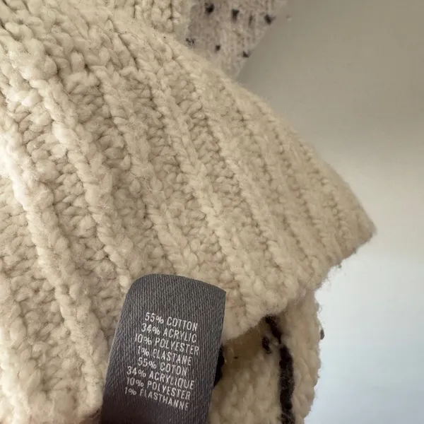 Aerie Heart Print Crewneck Cozy Sweater‎ - Image 4