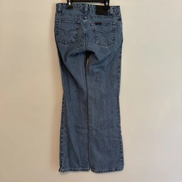 Harley Davidson Blue Denim Jeans 2‎ Regular Biker Casual Western motorcycle FLAW - Image 2