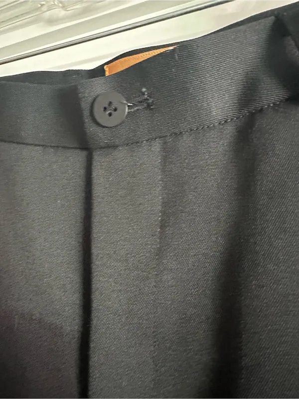 Classiques Entier women’s black wool lined Dress Pants vintage Nordstrom - Image 2