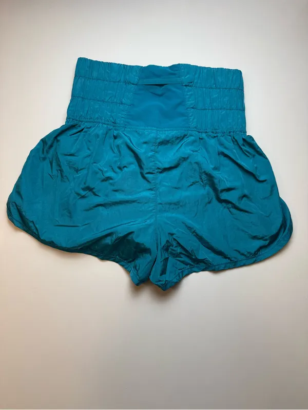 Free People Movement The‎ Way Home Shorts Teal/Blue Size XS - Image 2