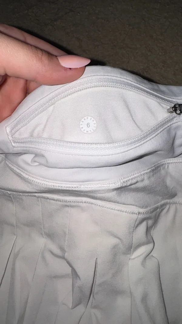 White Lululemon skirt  - Image 3