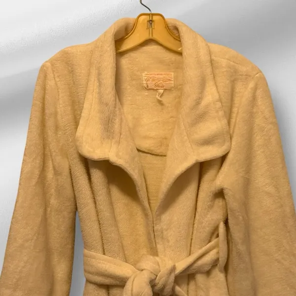 Vintage‎ Sears At Home Wear Fuzzy Robe with Pockets - Image 2
