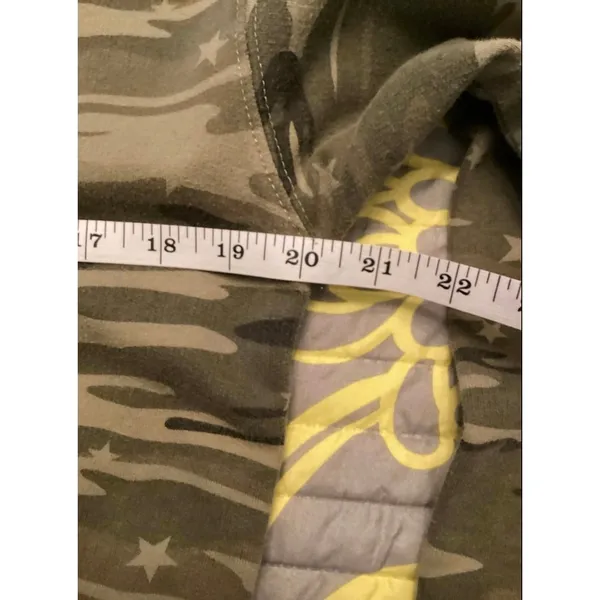 Wound Up "Sorry Not Listening" Camouflage Crewneck Sweatshirt S - Image 5