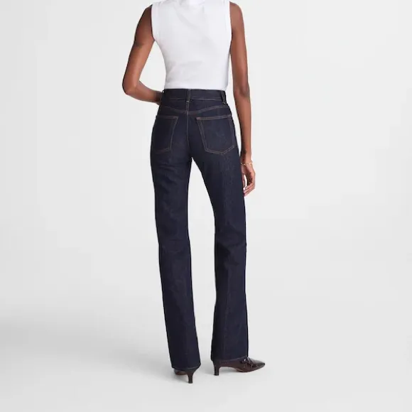 Madewell Vintage Flare Jean Dark Wash NWT Size 26 - Image 3