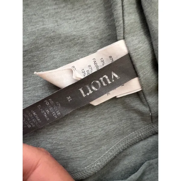 Vuori Clean‎ Elevation Legging Stormy Heather High Rise Green Athleisure Size XL - Image 6