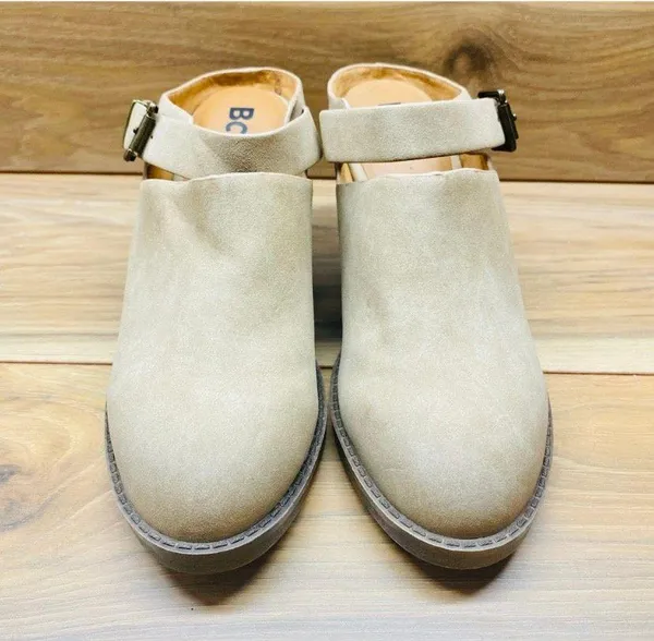 BC Footwear GLEAM ClOG MULE SHOE women’s size 7 - Image 2