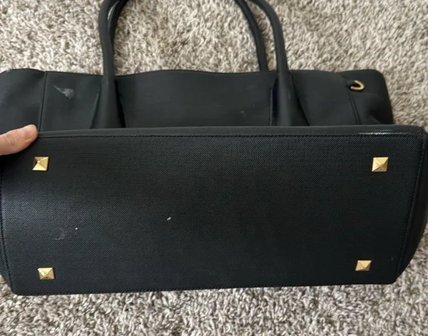 Dagne Dover Signature Tote in Onyx Black - Image 5