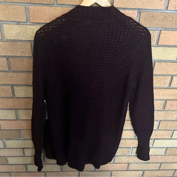 NWT RD Style Montoya Knit Open Cardigan Sweater Deep Purple/Burgundy Size S - Image 5