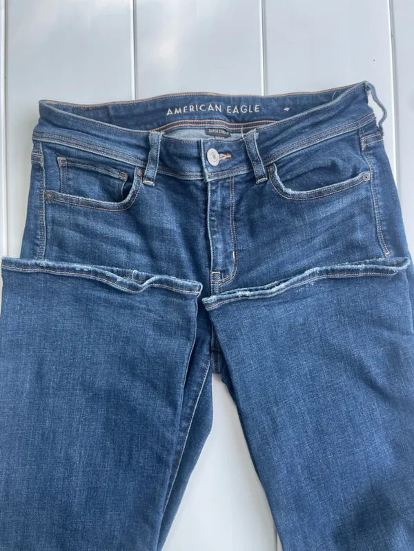 American Eagle Kick Boot Jean, Size 8 Long, EUC - Image 10