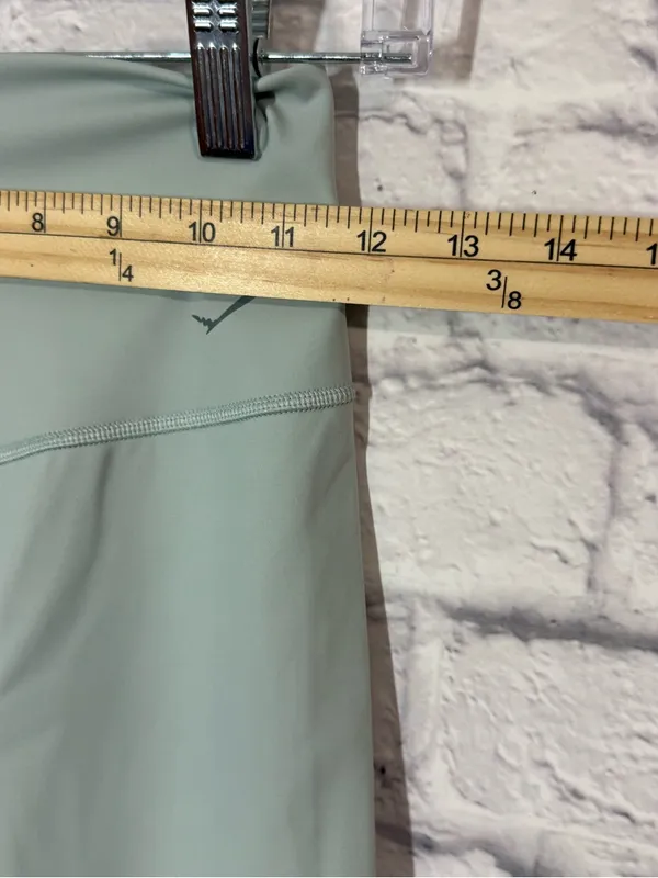 Gymshark Mint Green High-Waist Training Shorts, Medium - Image 3