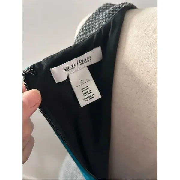 White House black market work dress size 2 - Image 3