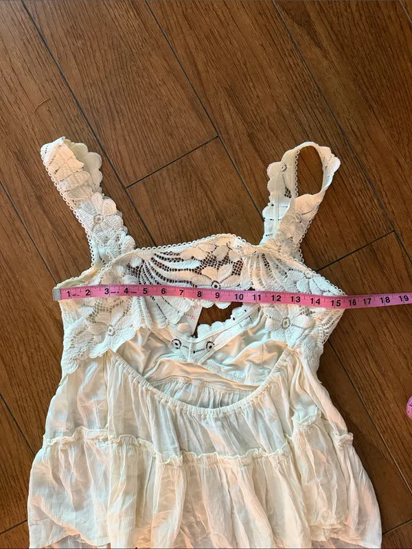 Free People Petal Party Shapeless Cami- size XL - Image 6