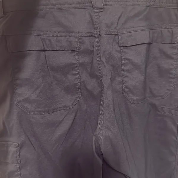 Duluth Dry on the fly 10” cargo black woman plus size 16 shorts - Image 7
