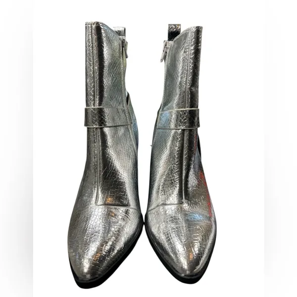 Dolce Vita Nilano Harness Bootie in silver SZ 10 NWB - Image 2