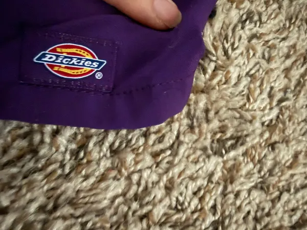 Dickies Scrub Top Purple - Image 4