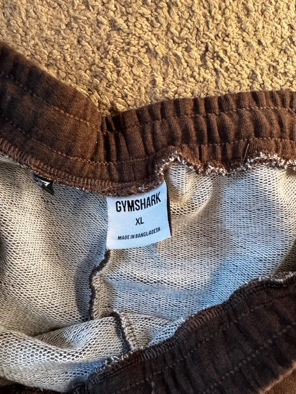 Brown gymshark sweatpants  - Image 3