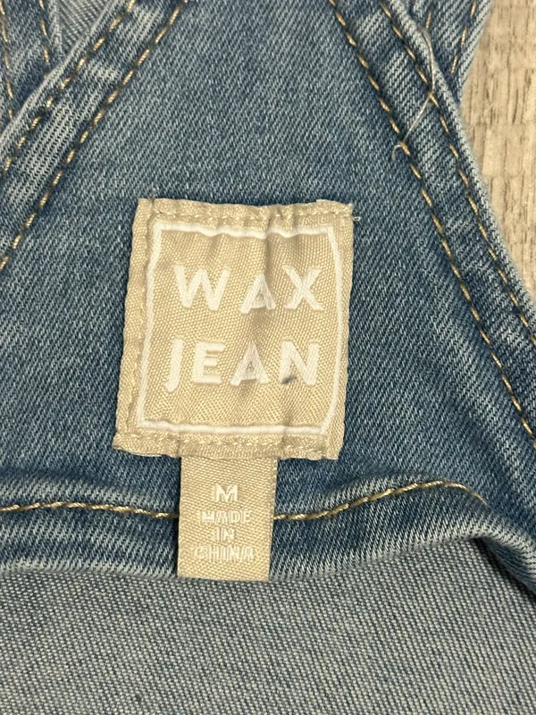 Wax Jean Denim Short Overalls - Image 7
