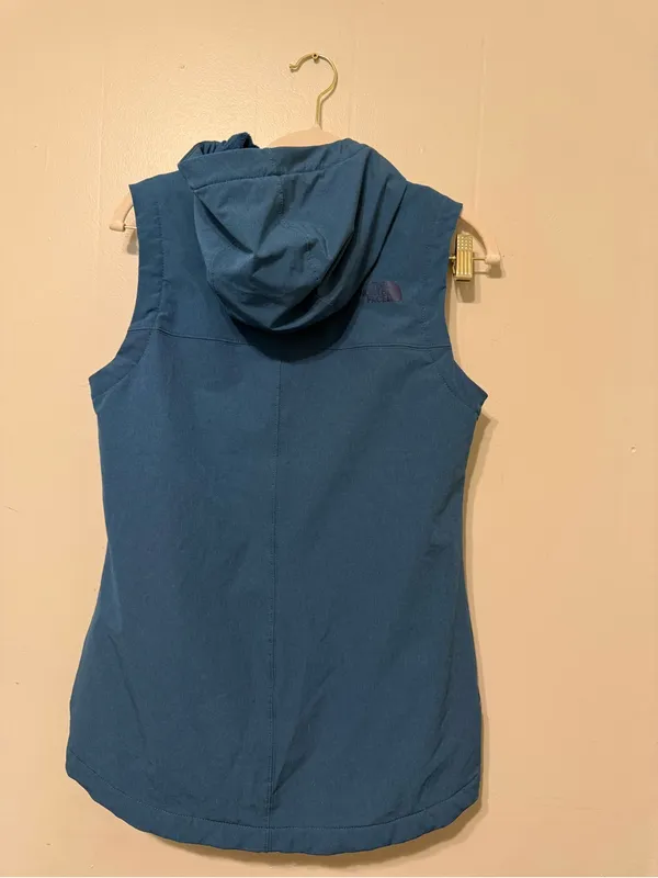 The North Face Teal Blue Hooded Women’s Vest XS - Image 13