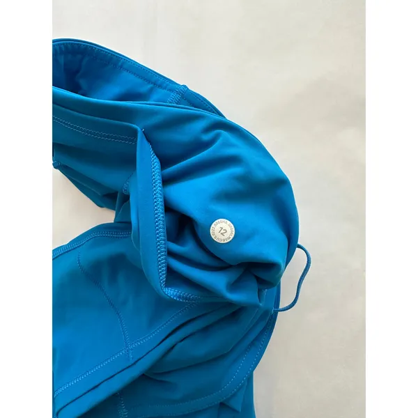 Lululemon Fast and Free High-Rise Crop 19” Size 12 Poolside - Image 5