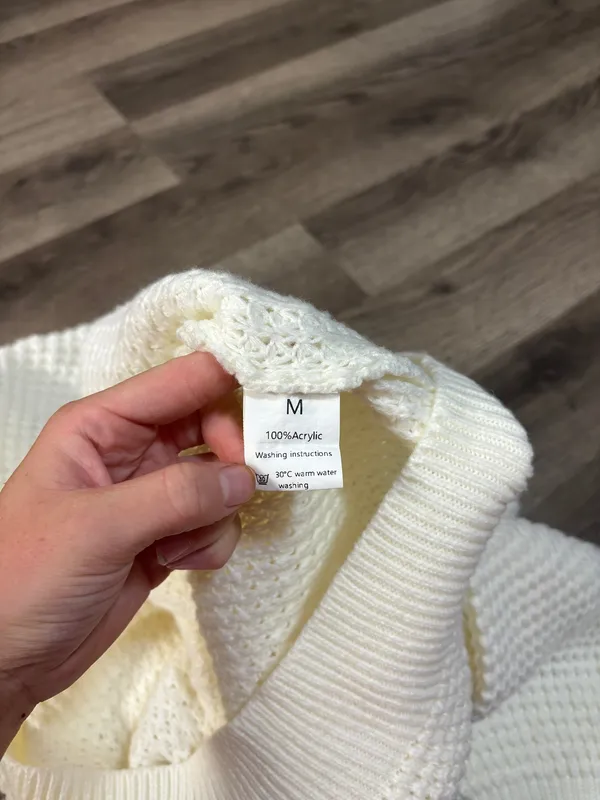 Cream chunky sweater Amazon  - Image 3