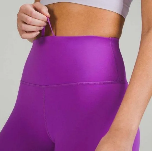 Lululemon Wunder Under Train High-Rise Tight 25" (Moonlit Magenta) - Image 2