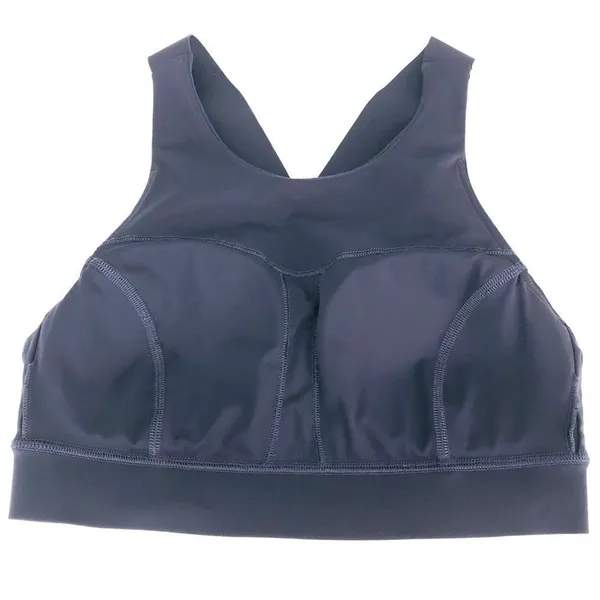 Lululemon Fast Free Bra (Nulux) Black Grape Size 6 Sports Bra - Image 6