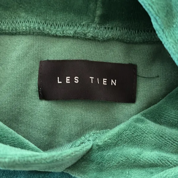 Les Tien Green Hoodie Size XXS - Image 2