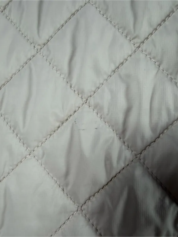J. Crew Quilted Lightweight Lady Jacket‎ in Cream Size 4 - Image 6
