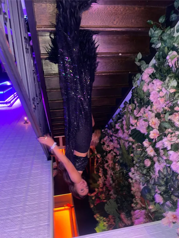 Alamour The Label Black Sequin Gown  - Image 10