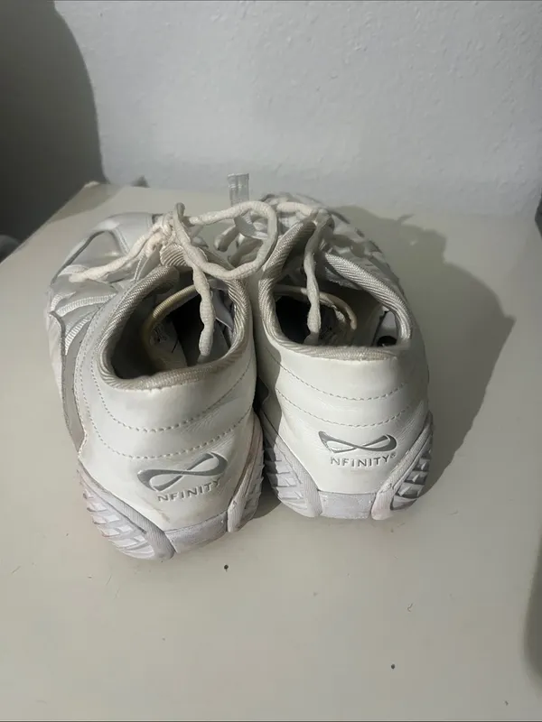 Nfinity Women’s Evolution Cheer Shoes Size 9 White - Image 4