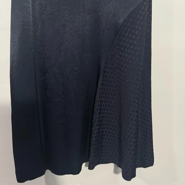 NWT Club Monaco Dallyce Dress Navy Size 00 Minimalist‎ Flowy Effortless Elegant - Image 11