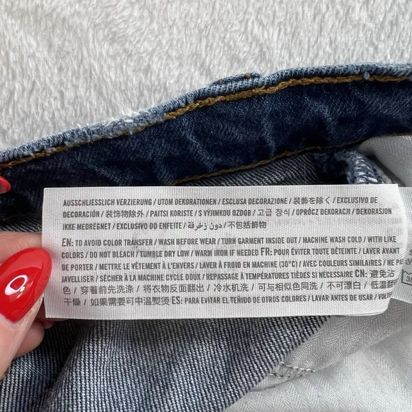 Abercrombie & Fitch Plus 22‎ Jeans Curve Love The 90's Straight Ultra High Rise - Image 10