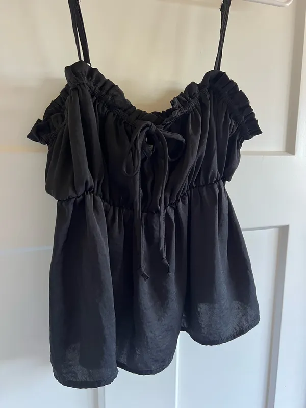 American Eagle Tie-Front Top - Image 3