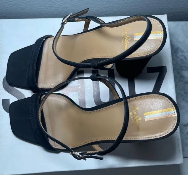 Sam Edelman Black Kit Slingback Heels - Image 6