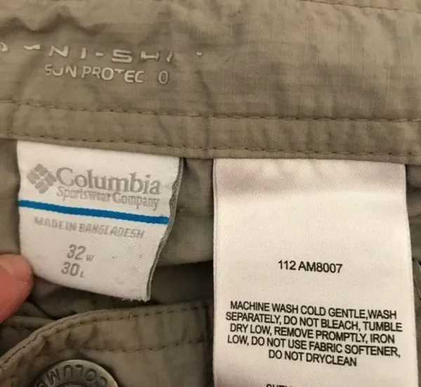 Columbia Activewear pant with many pockets. - Image 7