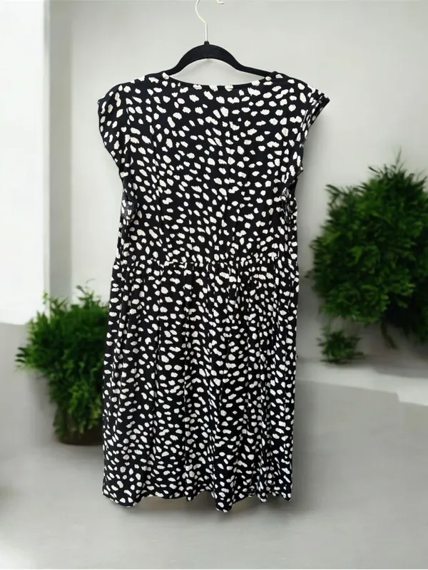 Kirundo Embroidered Leopard Mini Dress Medium - Image 3