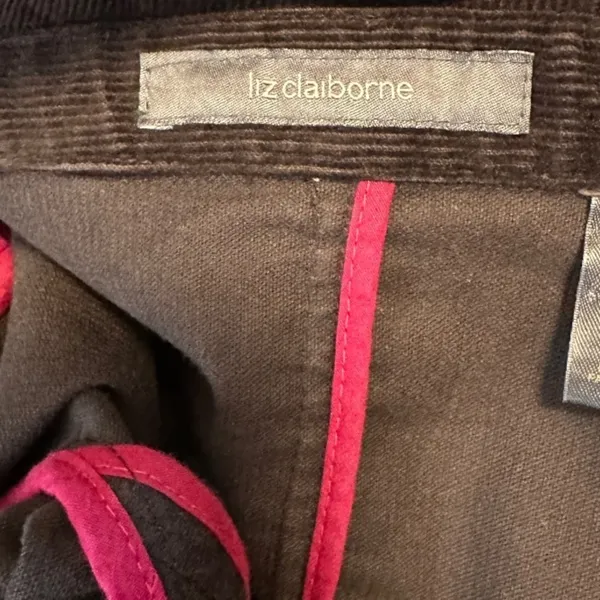 Liz‎ Claiborne Brown Corduroy Blazer - Image 7