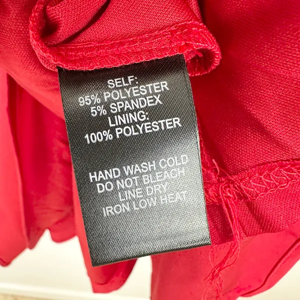 Lulus Just Us Red Skater Mini Dress Sleeveless A Line Backless Cutout XS NWT - Image 9