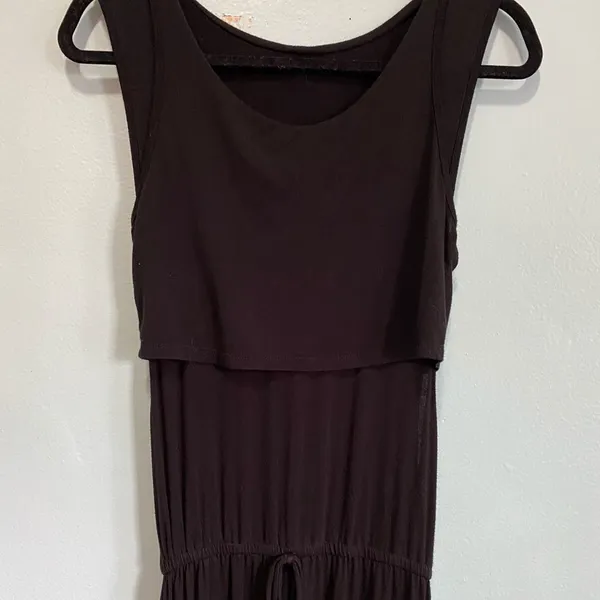 Tiered Maxi Dress‎ Black - Image 4
