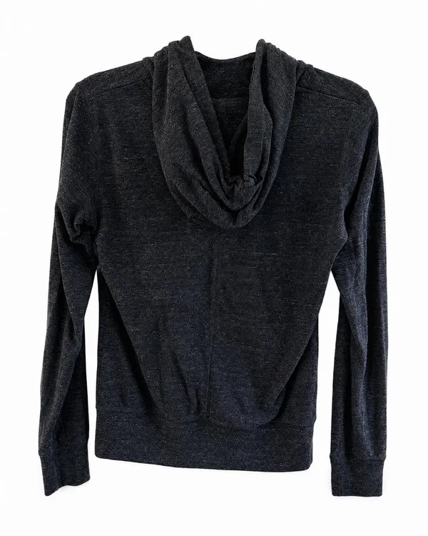 Nike Women’s Small Just Do It Lightweight Pullover Hoodie Charcoal Gray - Image 9