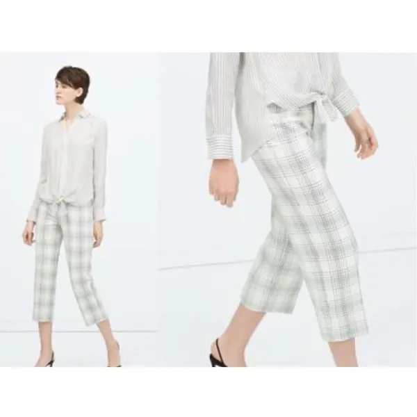 ZARA WOMAN SPODNIE PANTS SIZE‎ large - Image 2