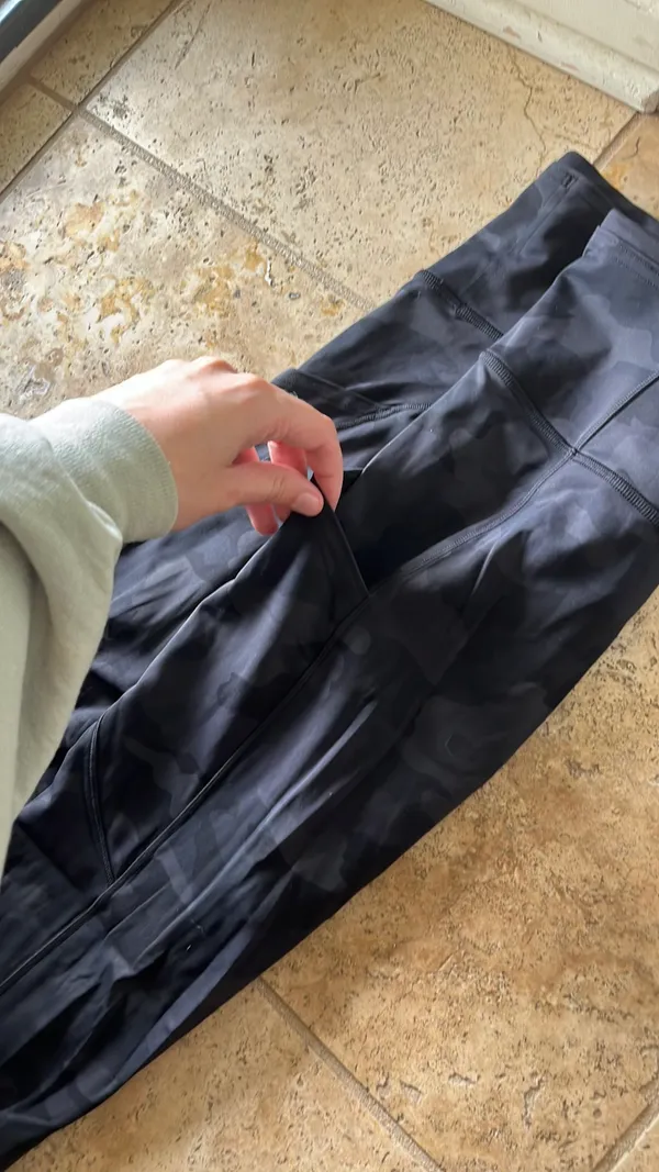lululemon Fast and Free Tight II 25” Non-Reflective Nulux - Image 5
