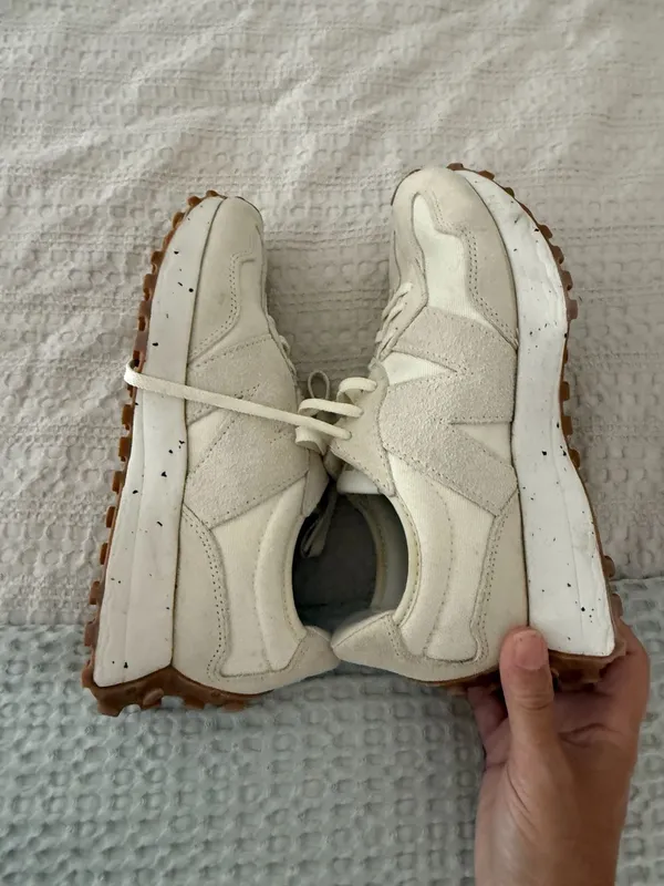 New Balance 327 Turtledove Angora Sneakers - Image 9
